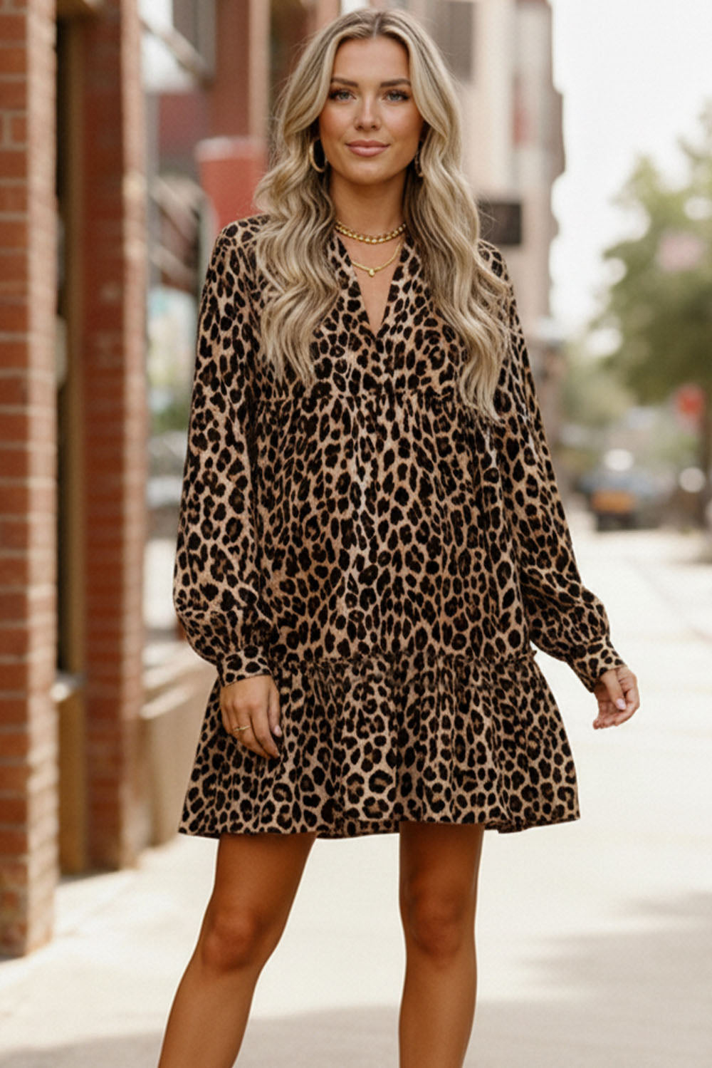 Untamed Beauty Leopard Dress